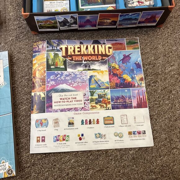 Underdog Games Trekking The World Board Game 2020 Complete - Picture 5 of 13